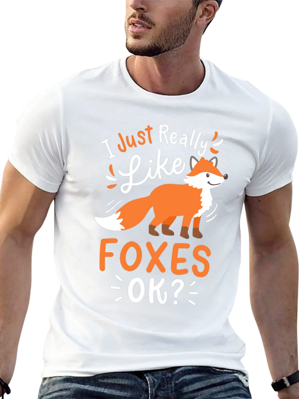 I Just Really Like Foxes Graphic Tee