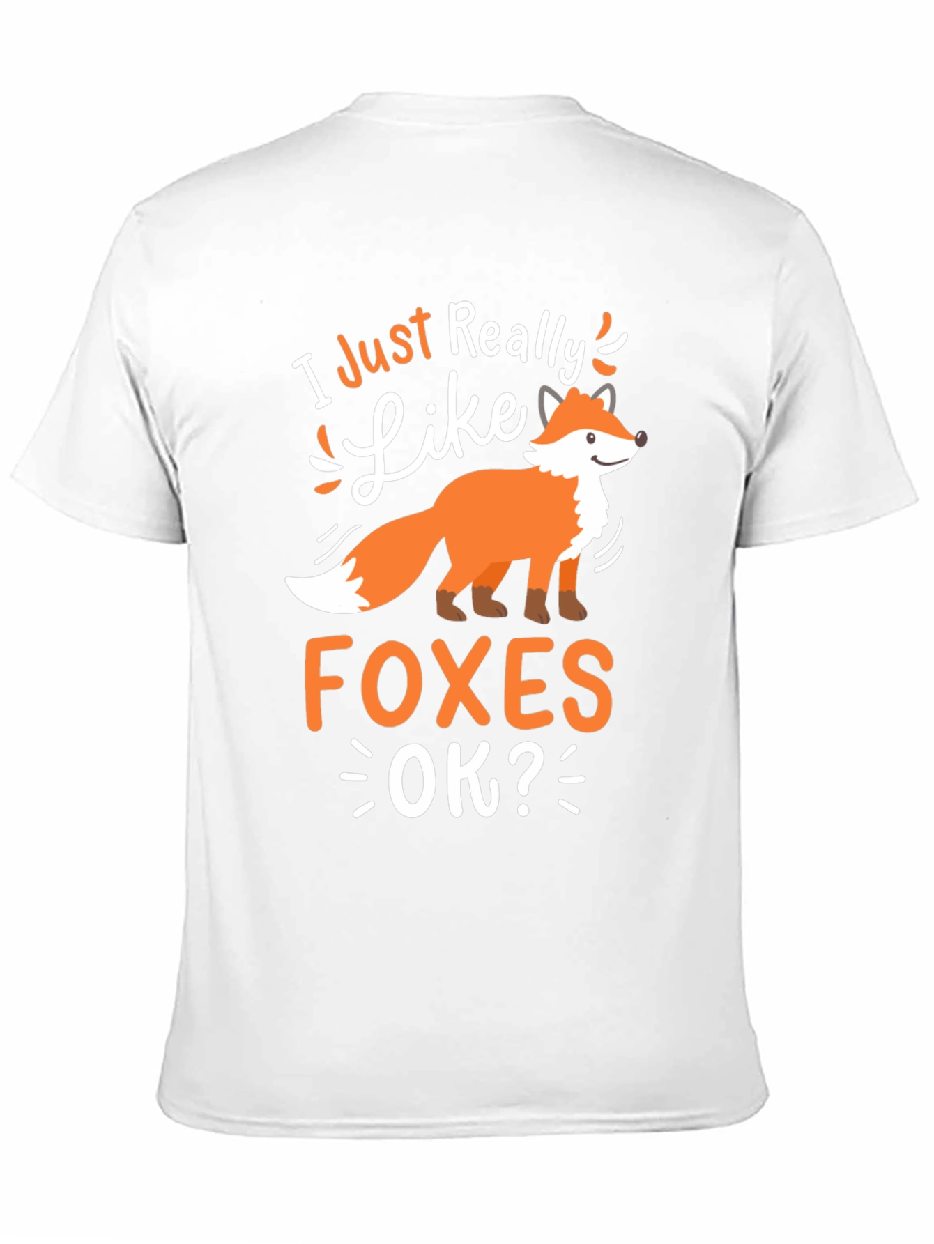 I Just Really Like Foxes Graphic Tee