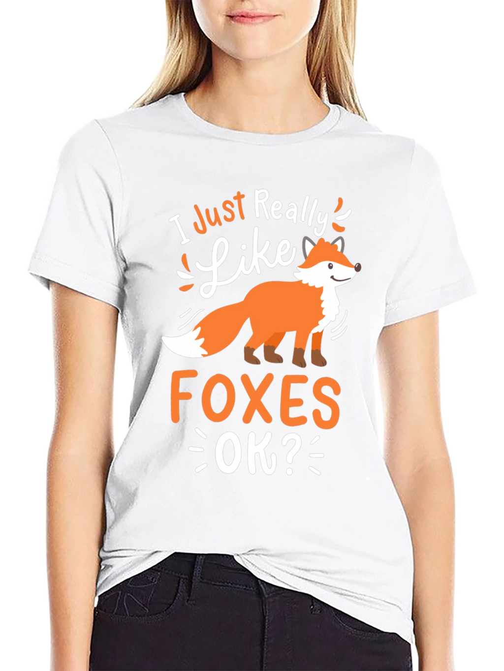 I Just Really Like Foxes Graphic Tee