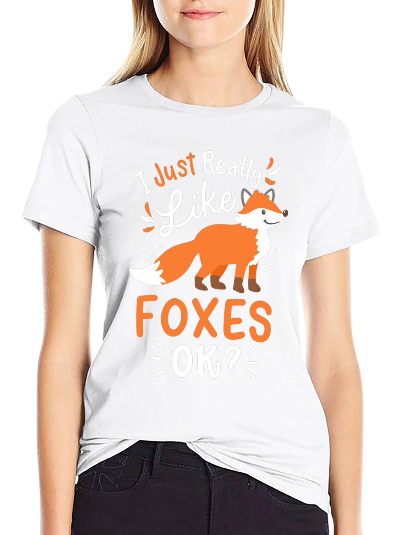 I Just Really Like Foxes Graphic Tee