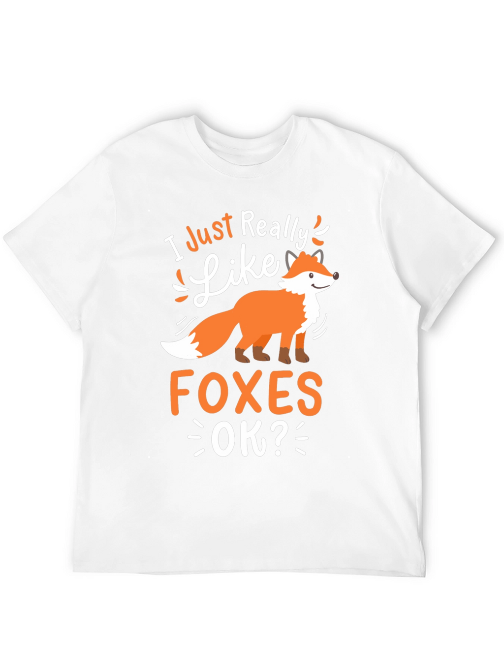 I Just Really Like Foxes Graphic Tee