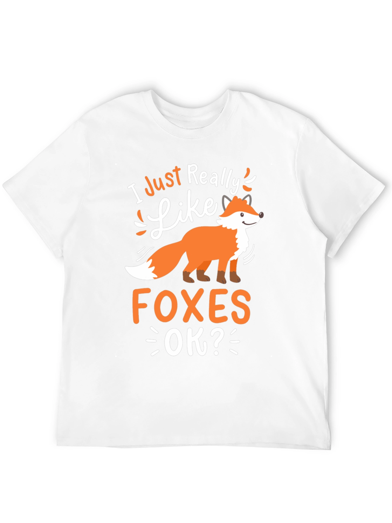I Just Really Like Foxes Graphic Tee