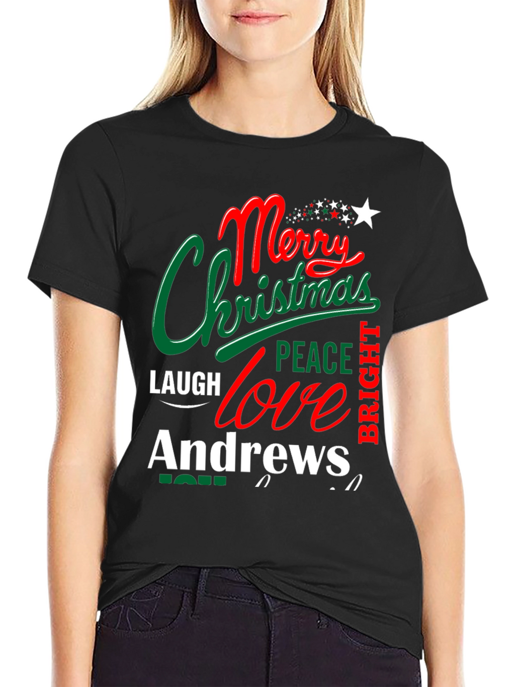 Merry Christmas Andrews T-Shirt Holiday Tee