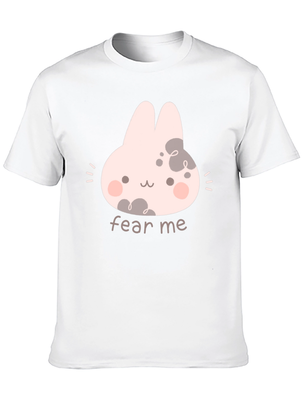 Fear Me Bunny Black T-Shirt