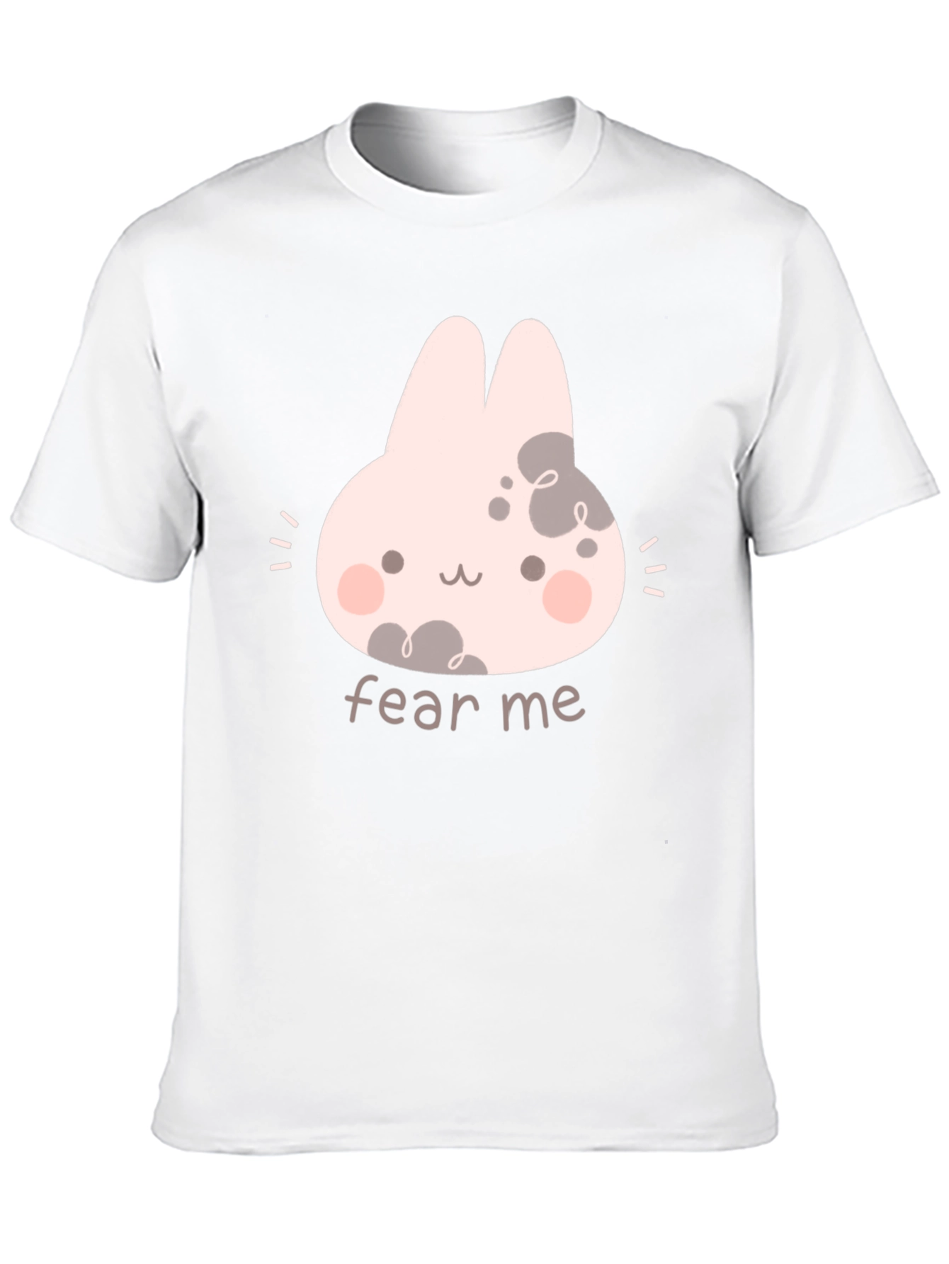 Fear Me Bunny Black T-Shirt