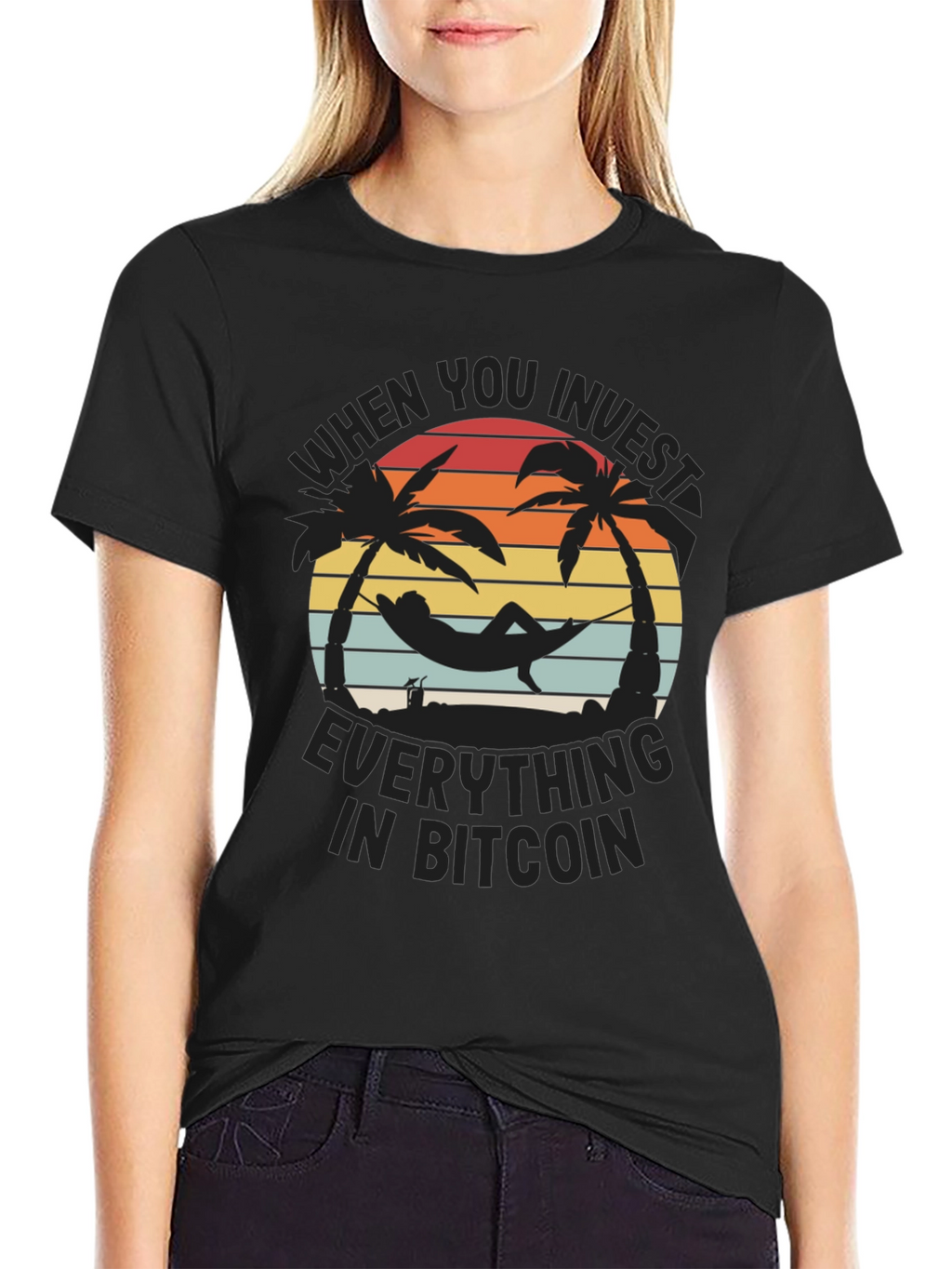 Bitcoin Investor Hammock T-Shirt