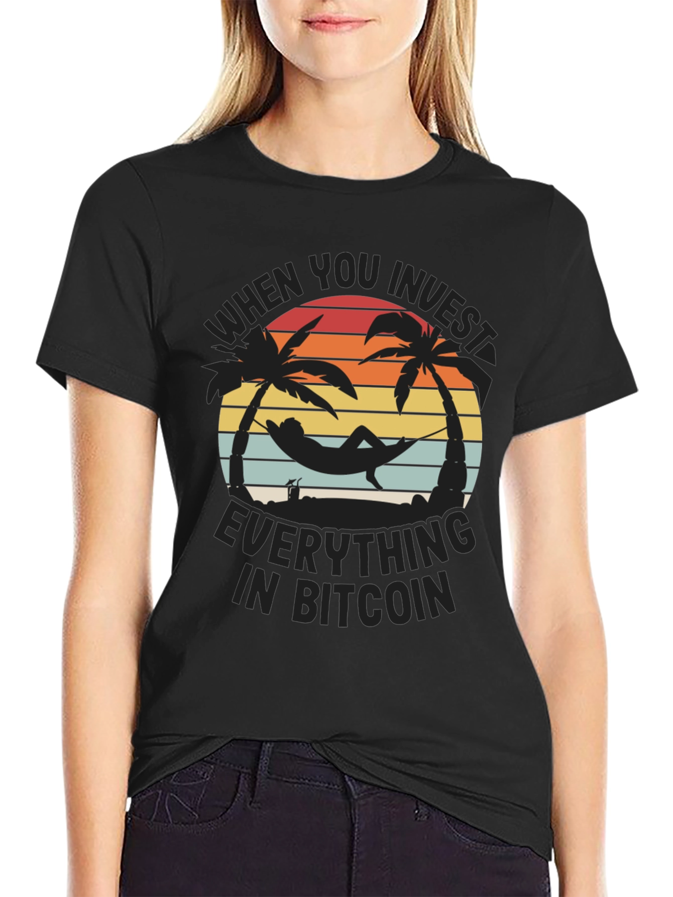 Bitcoin Investor Hammock T-Shirt