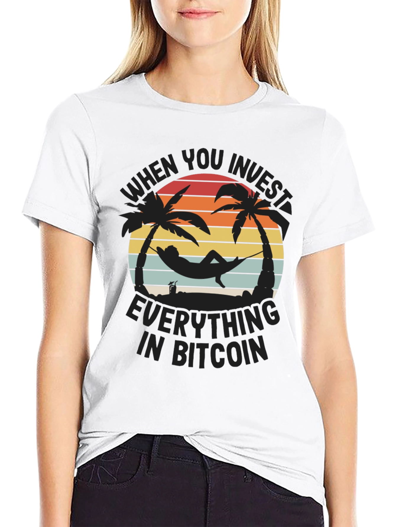 Bitcoin Investor Hammock T-Shirt