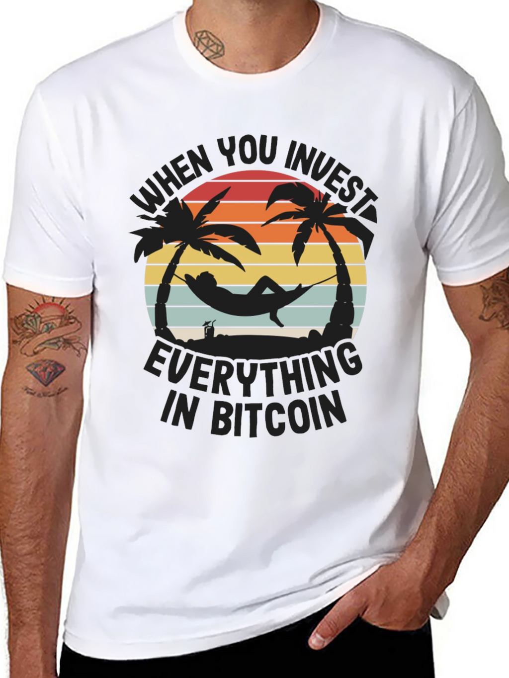 Bitcoin Investor Hammock T-Shirt