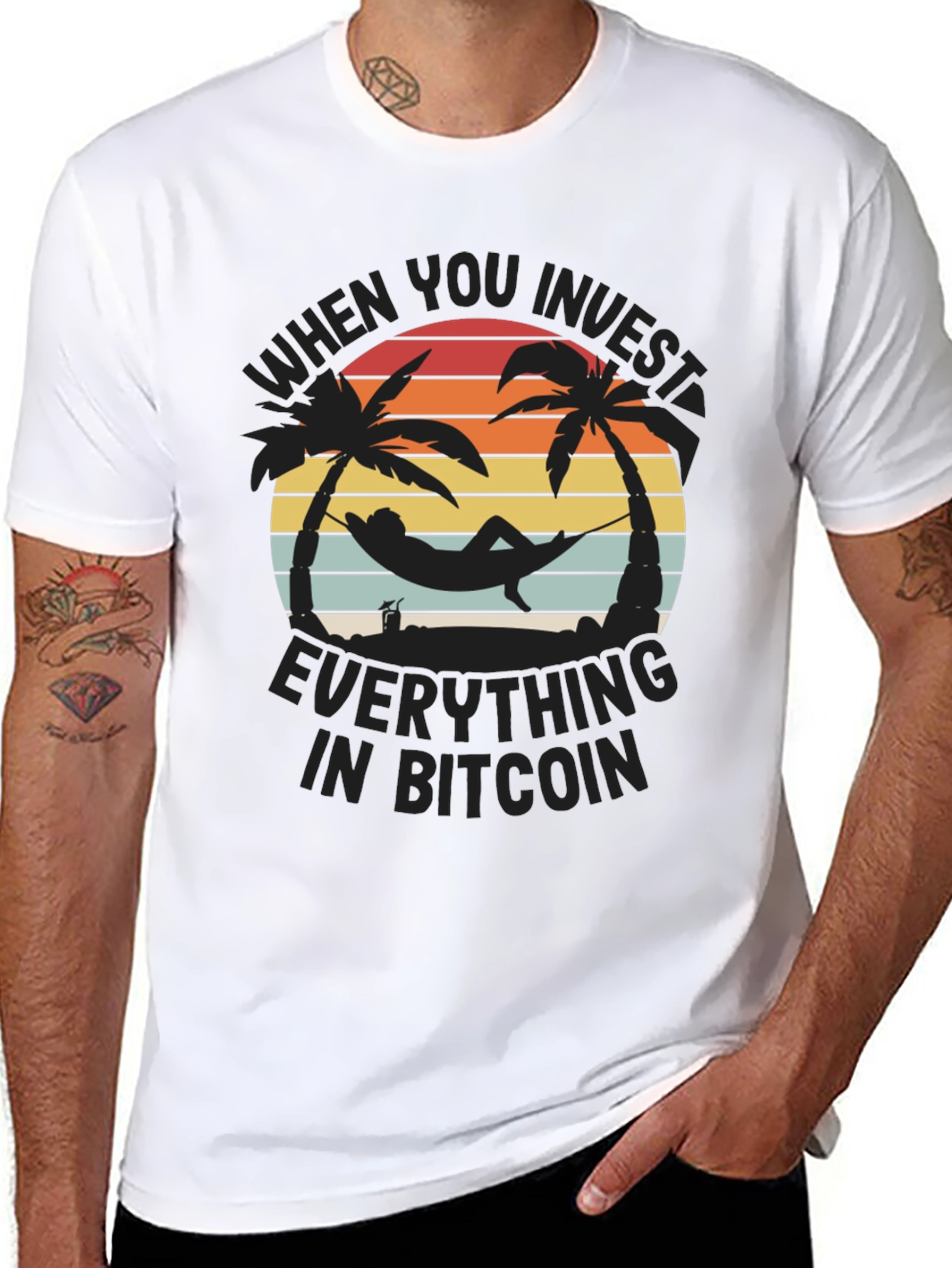 Bitcoin Investor Hammock T-Shirt