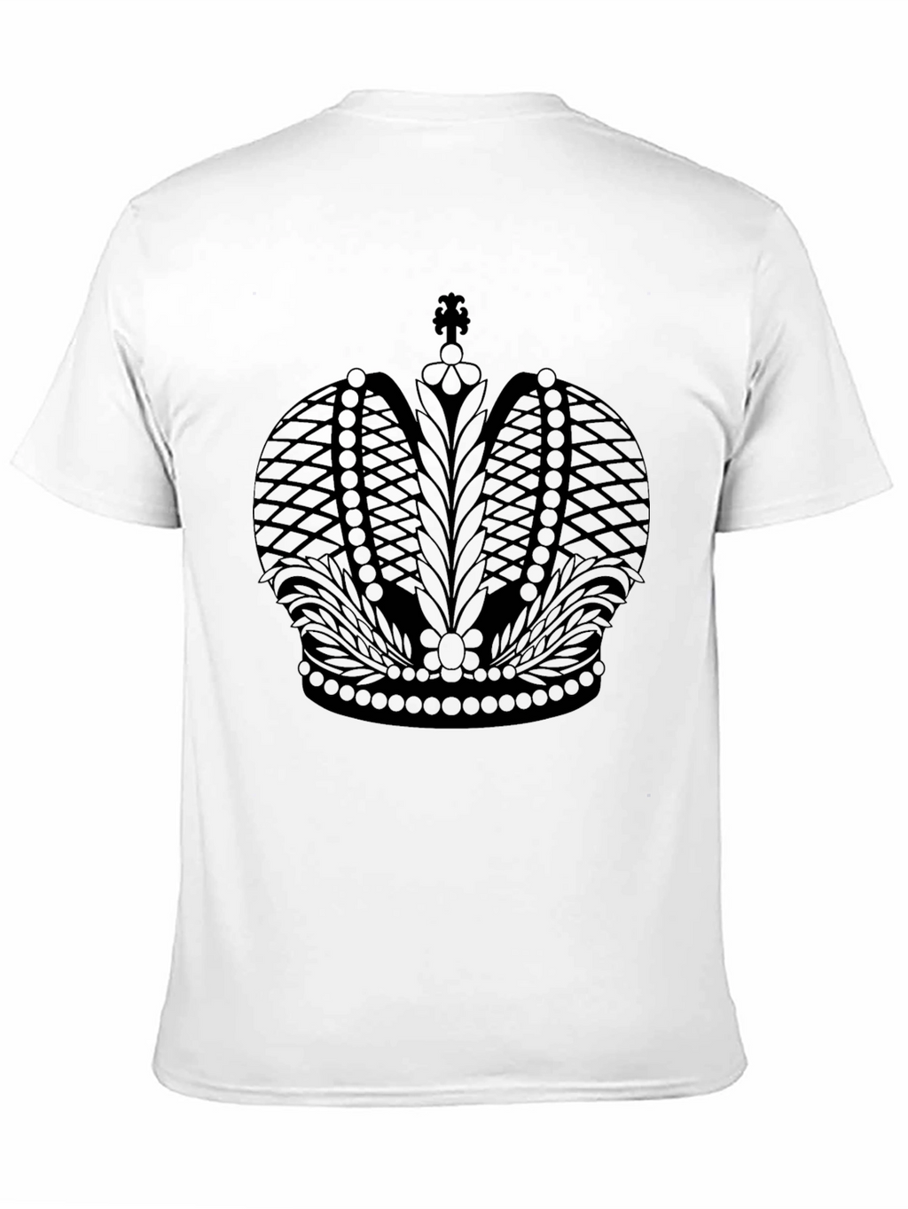 Royal Crown Graphic Black T-Shirt