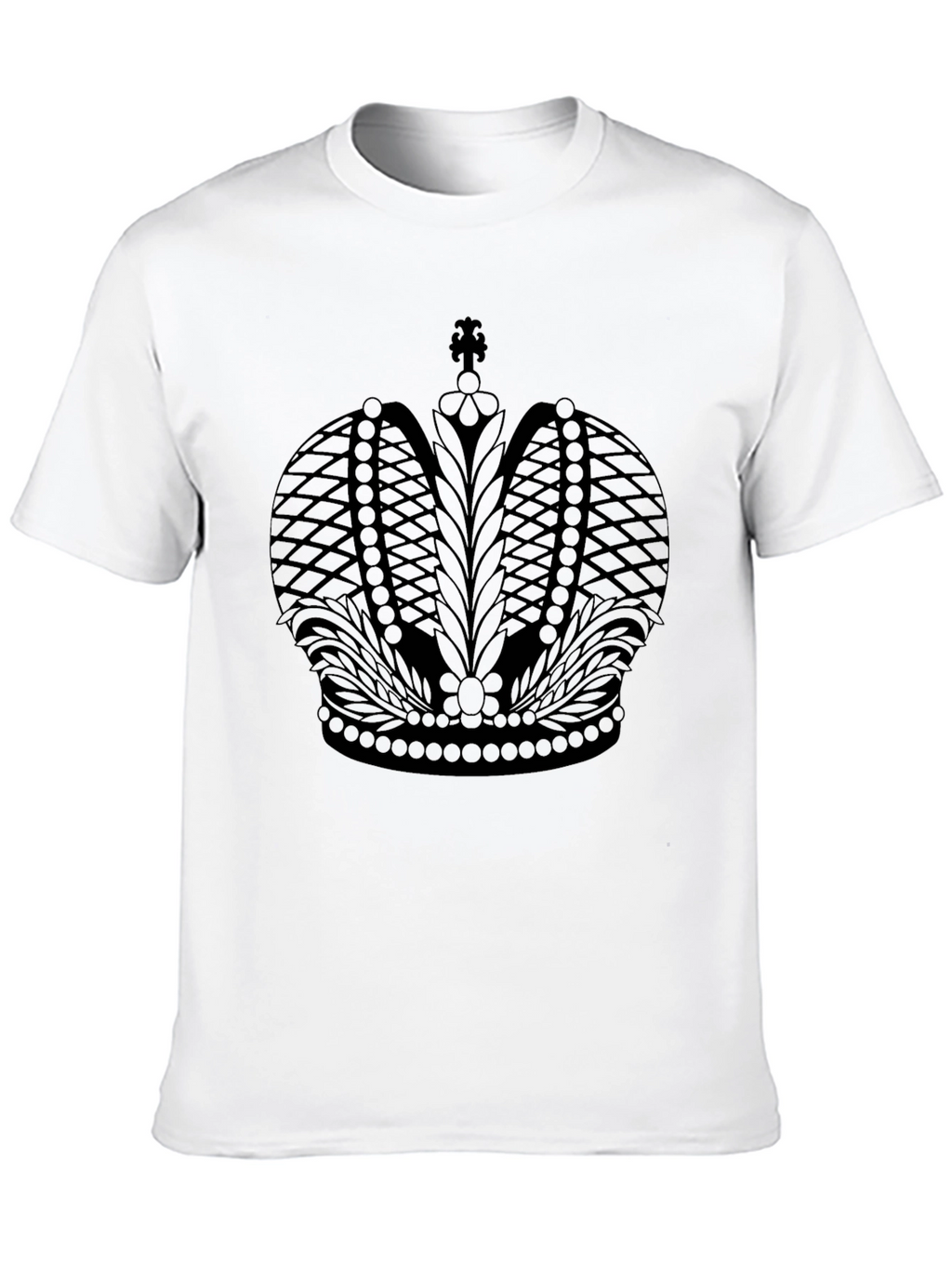Royal Crown Graphic Black T-Shirt