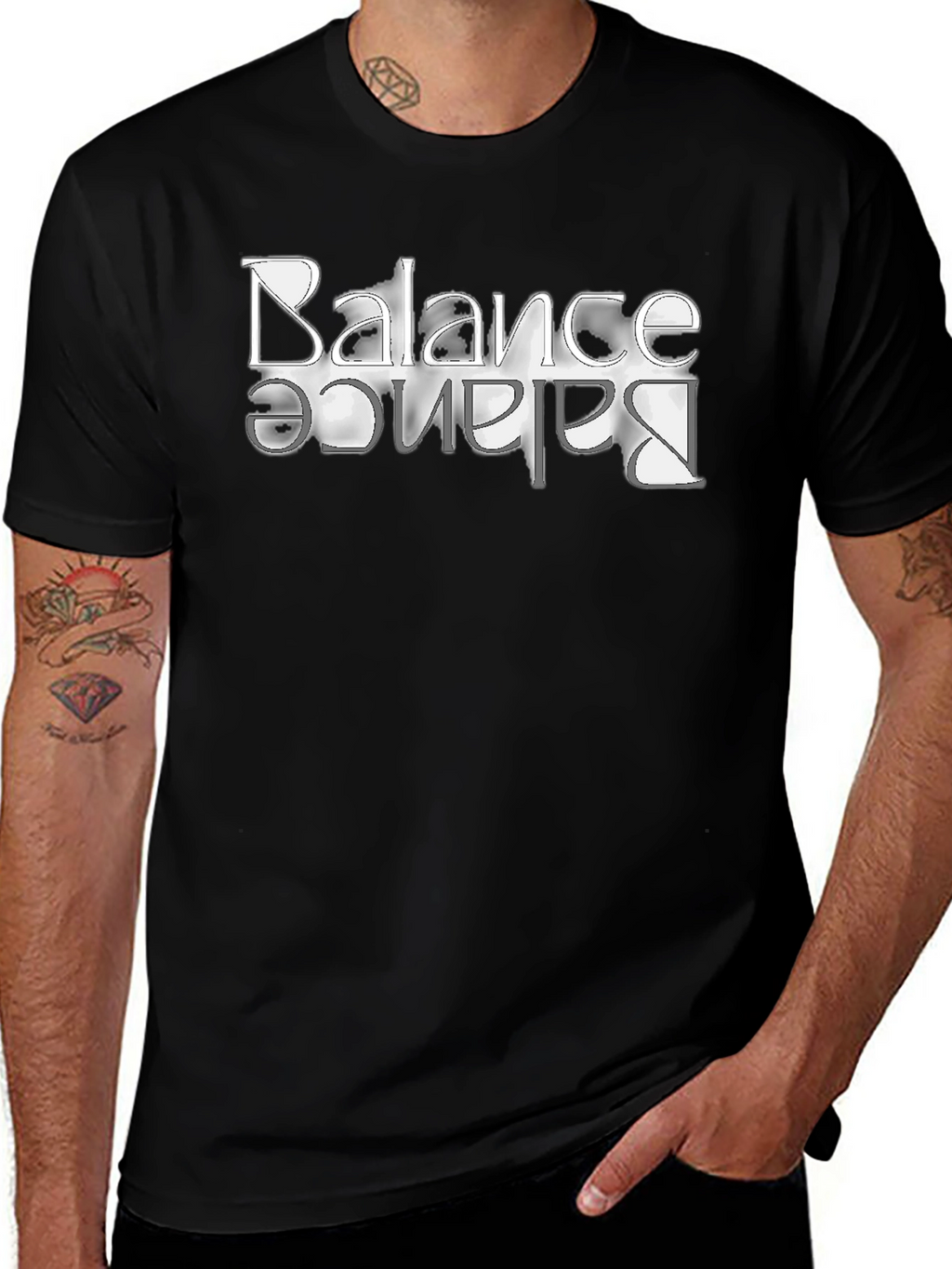 Balance Reflective Graphic T-Shirt