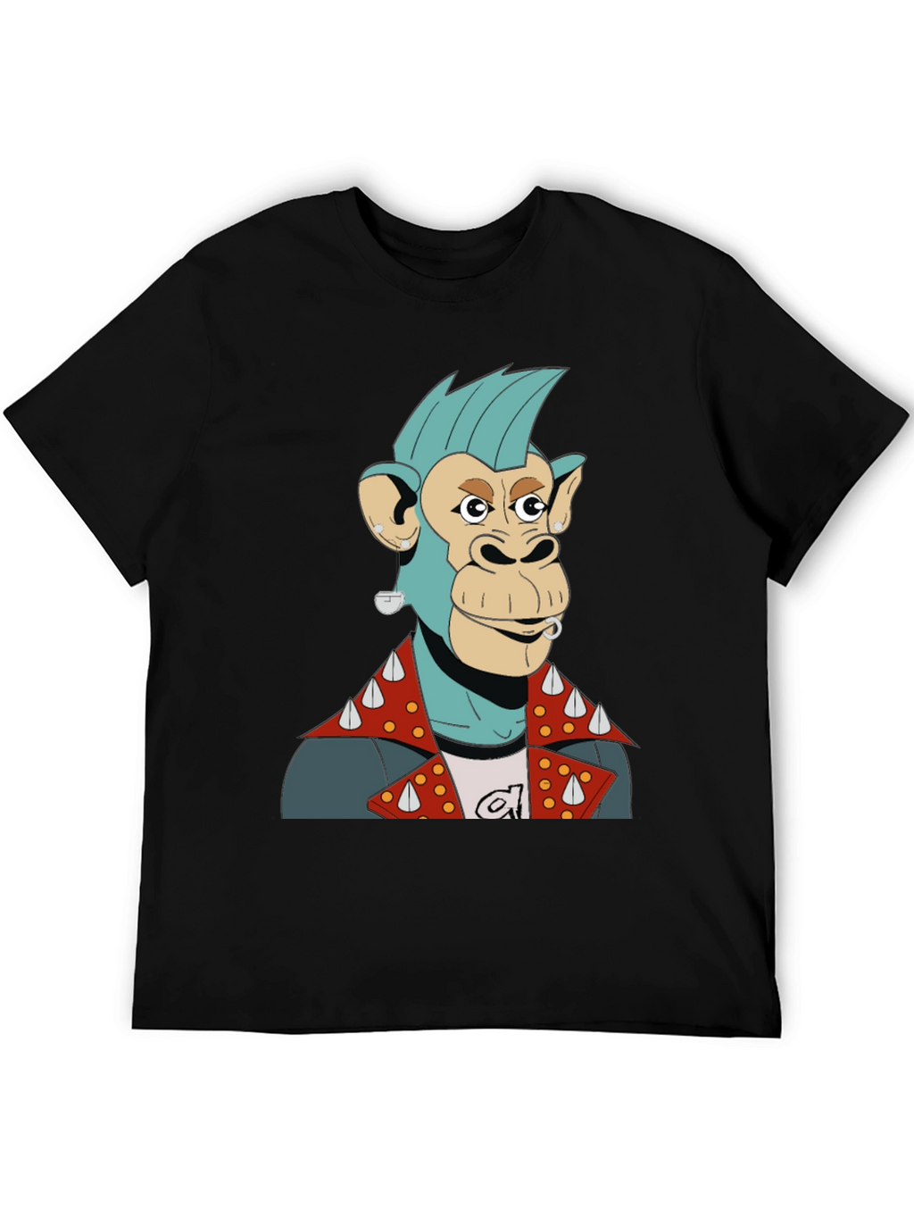 Punk Ape Graphic Tee - Cool & Unique Design