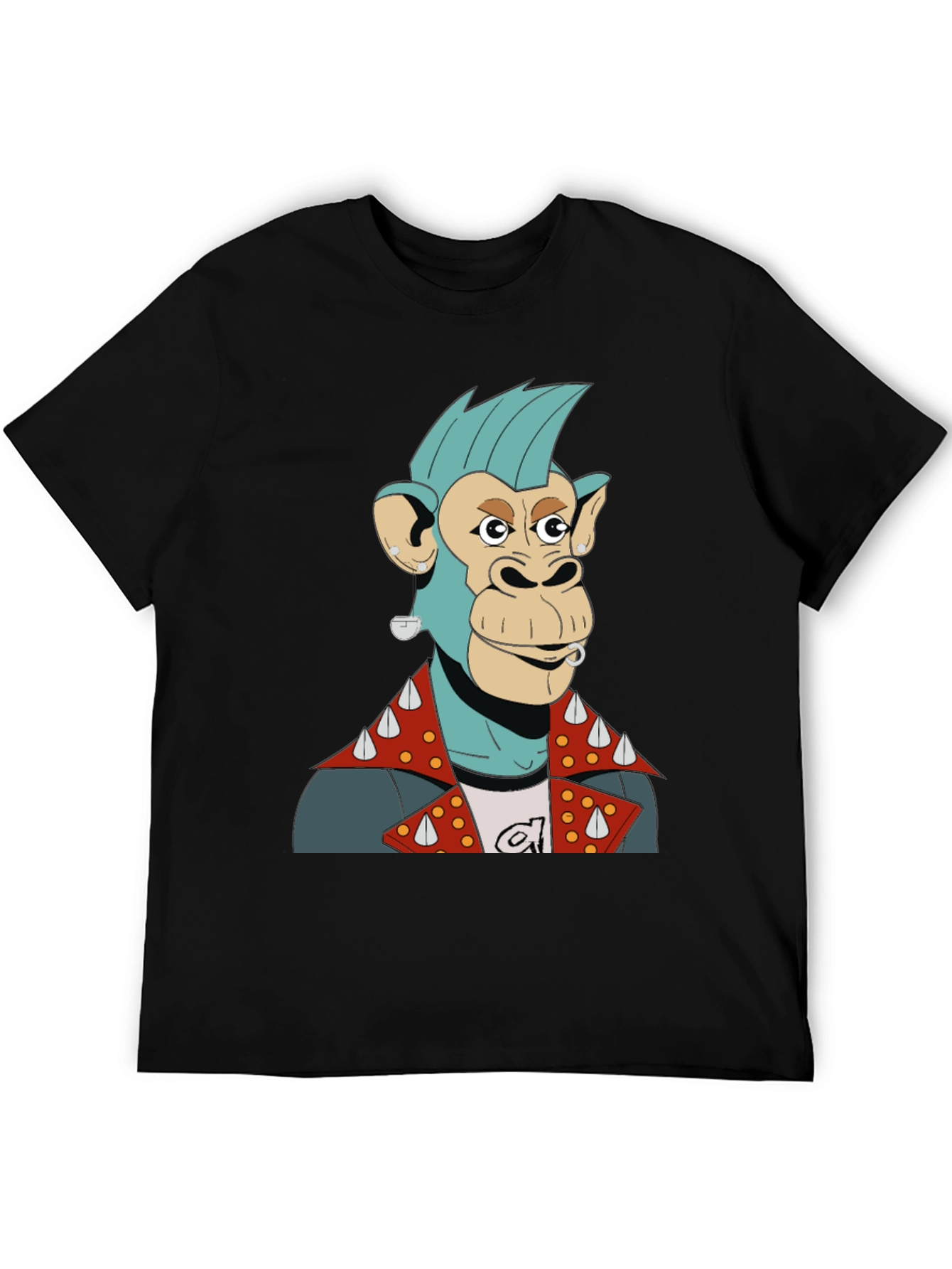 Punk Ape Graphic Tee - Cool & Unique Design