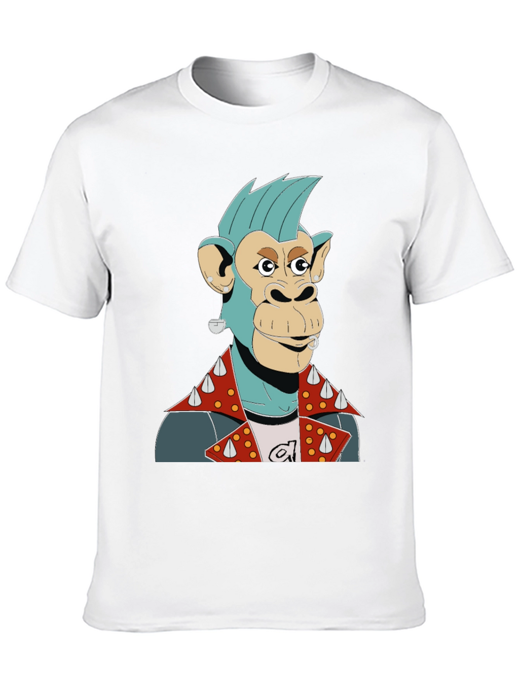 Punk Ape Graphic Tee - Cool & Unique Design