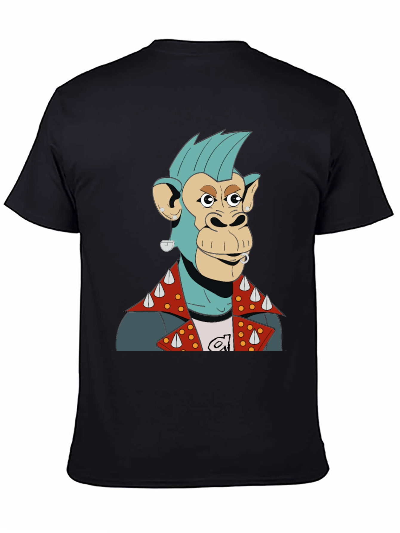 Punk Ape Graphic Tee - Cool & Unique Design