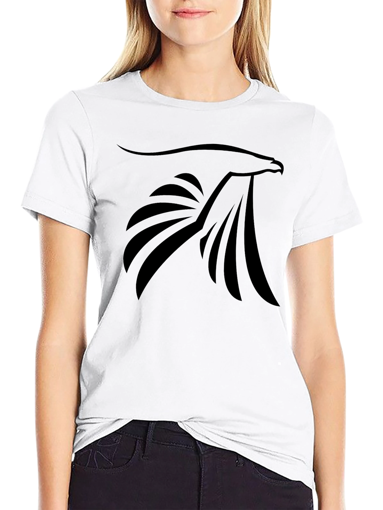 Black Eagle Graphic T-Shirt - Stylish and Unique Design