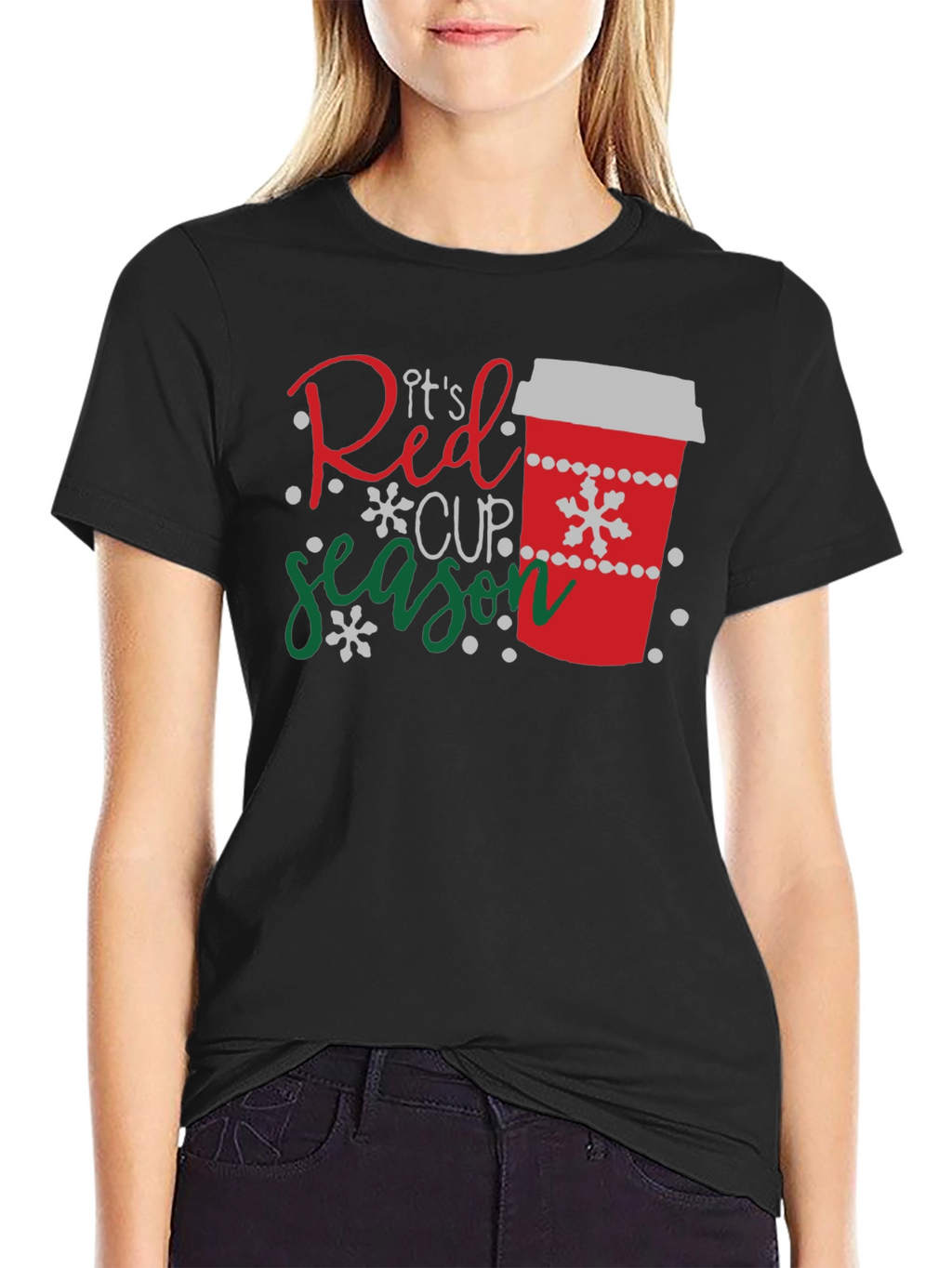 Red Cup Season Graphic T-Shirt