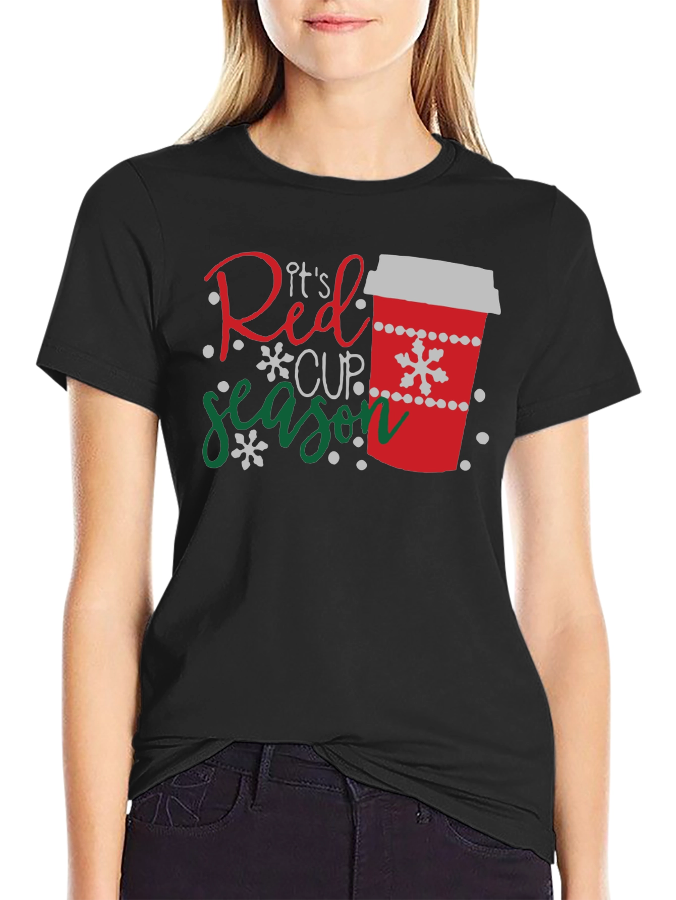 Red Cup Season Graphic T-Shirt