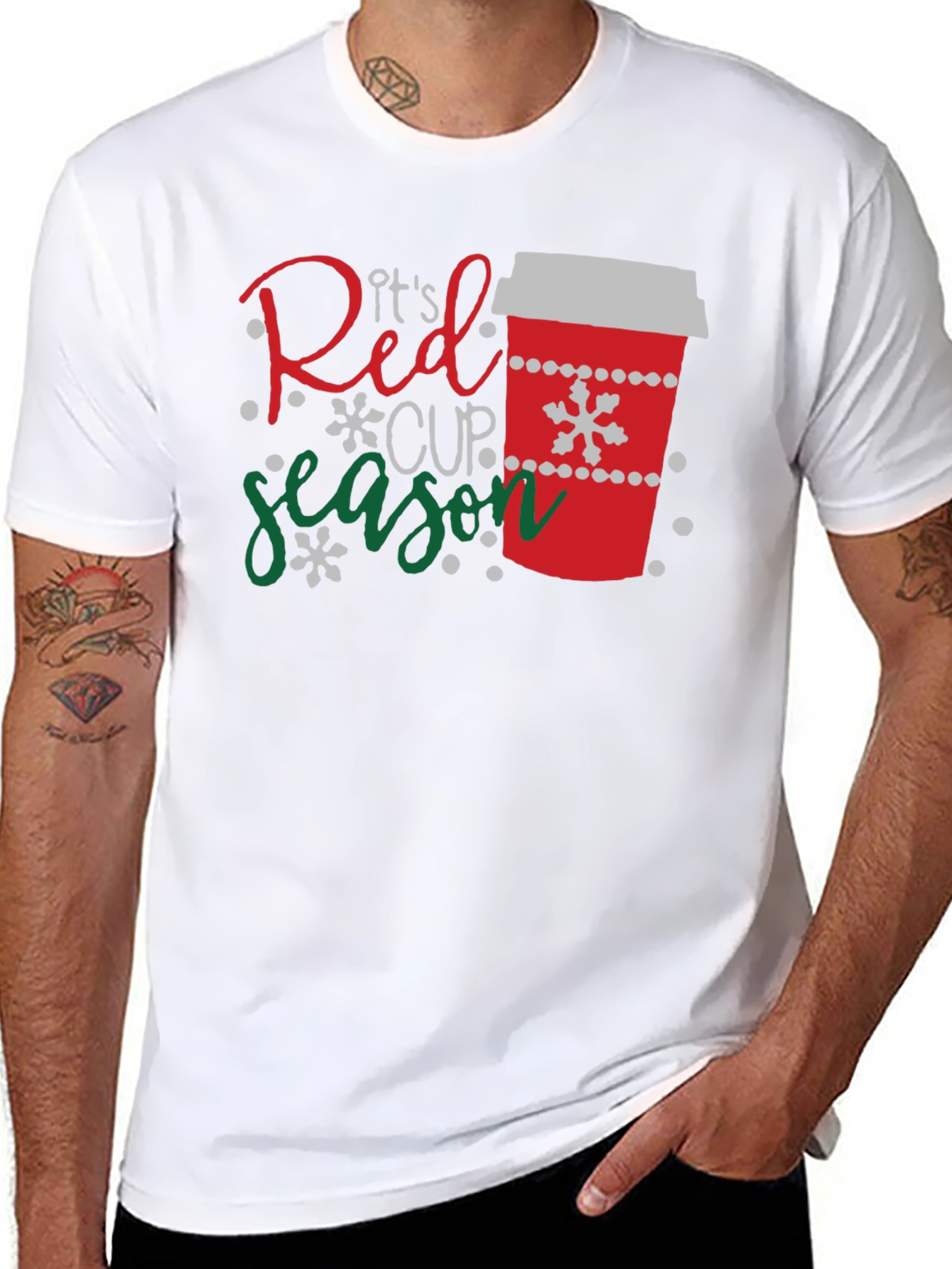 Red Cup Season Graphic T-Shirt