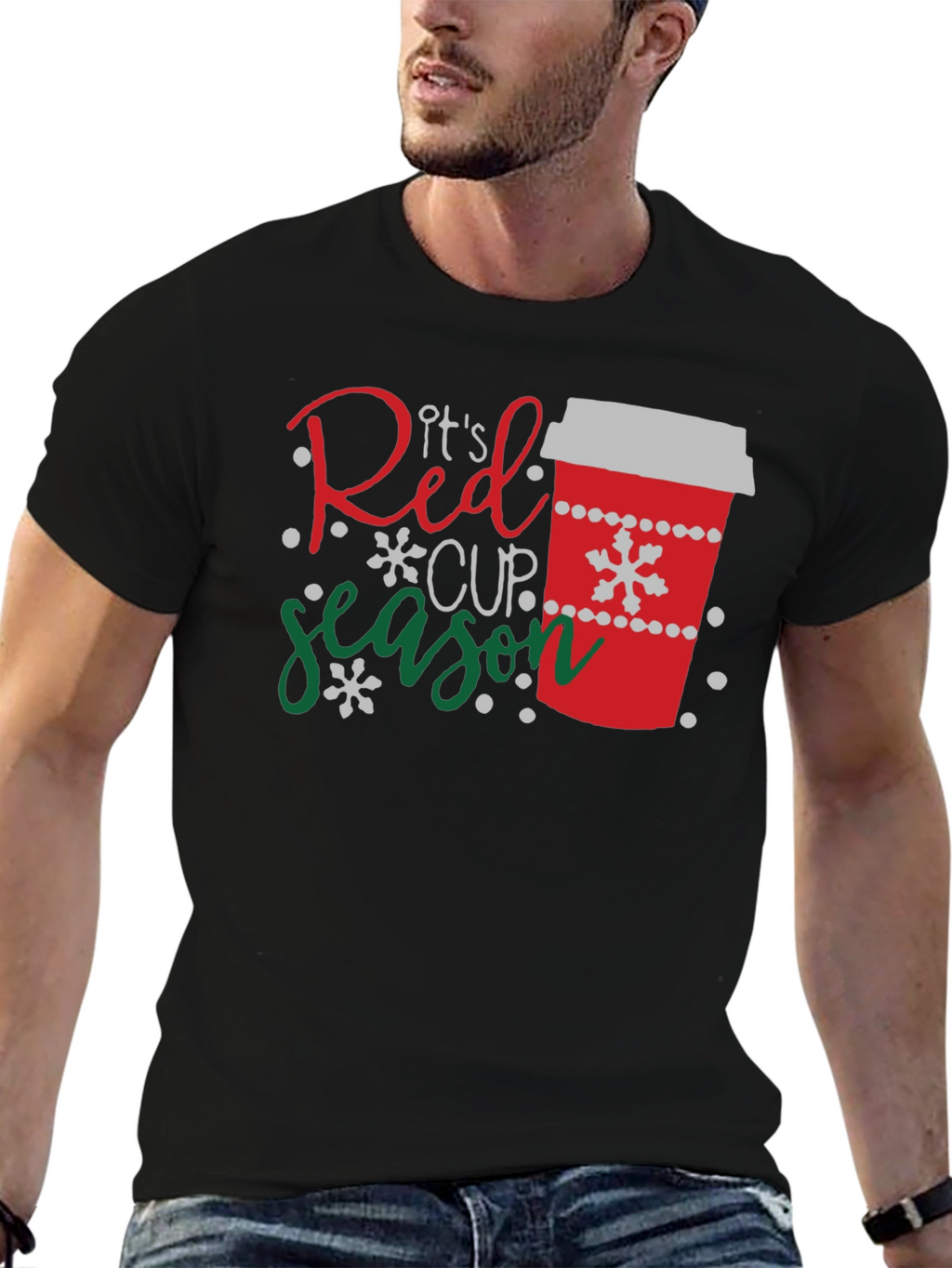 Red Cup Season Graphic T-Shirt