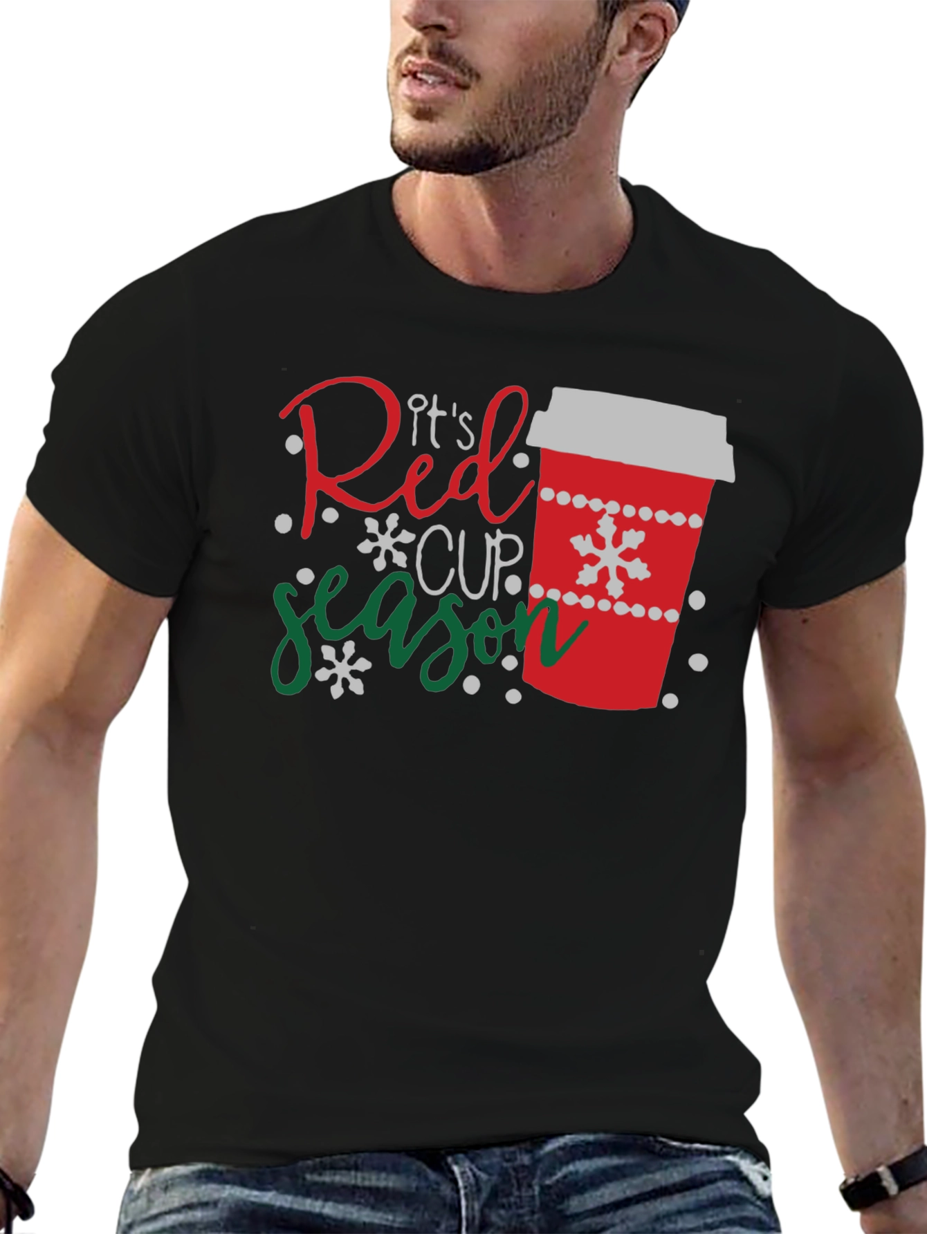 Red Cup Season Graphic T-Shirt