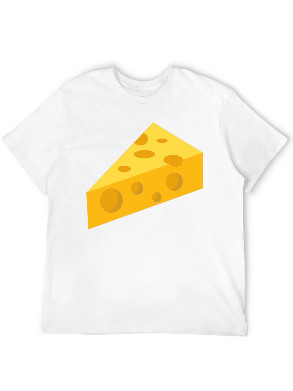 Cheesy Graphic Tee - Black Cotton Comfort