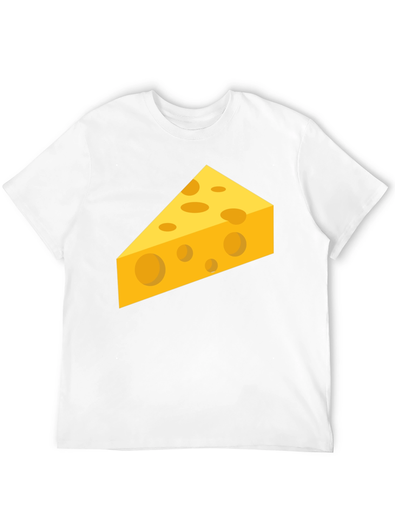 Cheesy Graphic Tee - Black Cotton Comfort