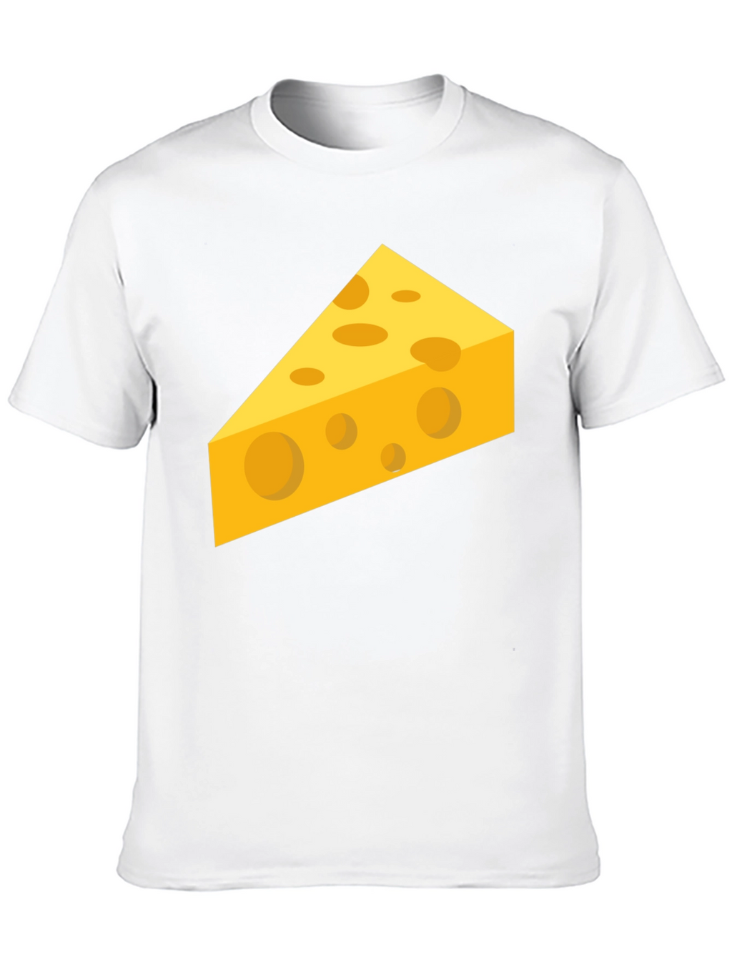 Cheesy Graphic Tee - Black Cotton Comfort