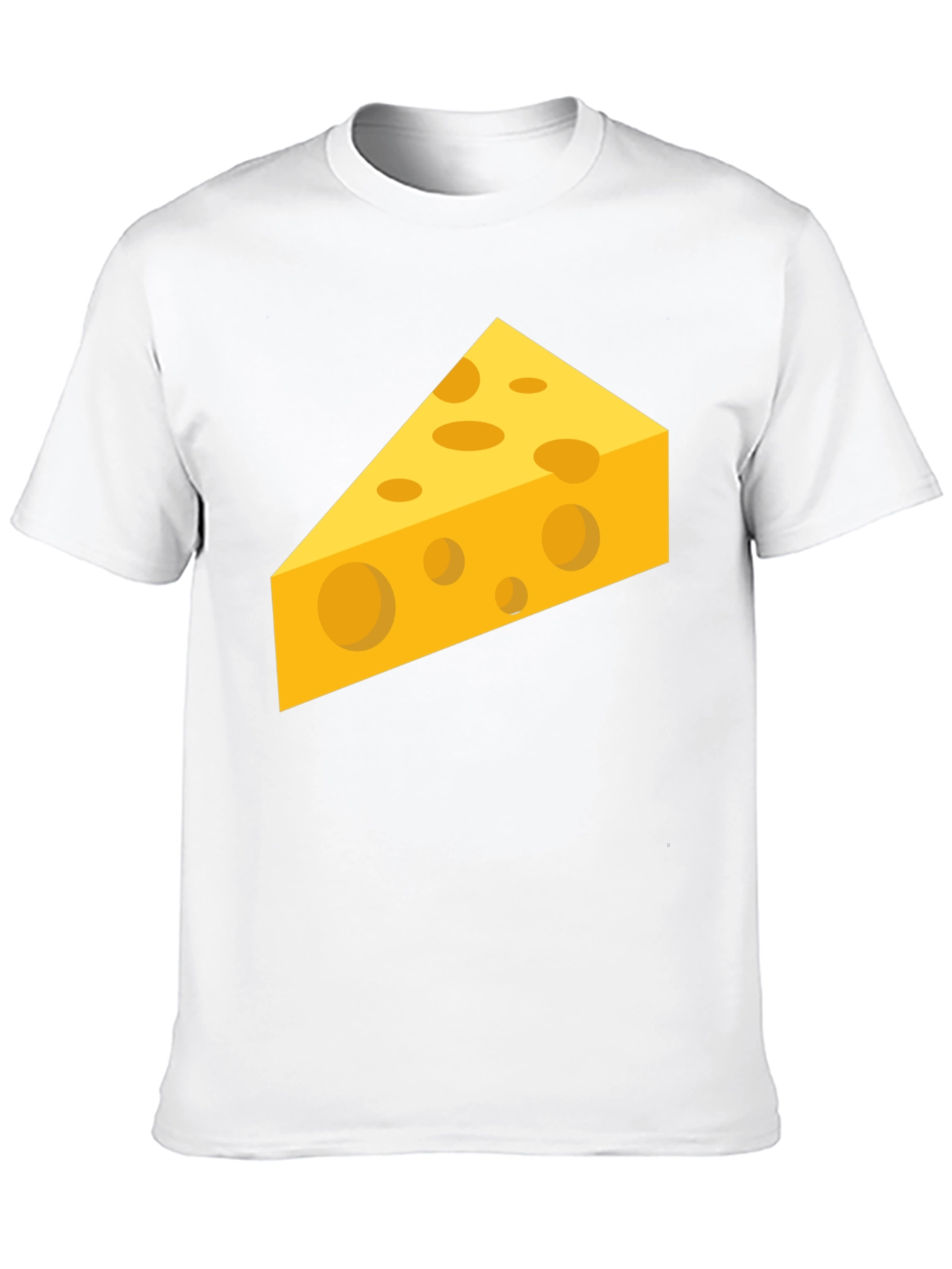 Cheesy Graphic Tee - Black Cotton Comfort