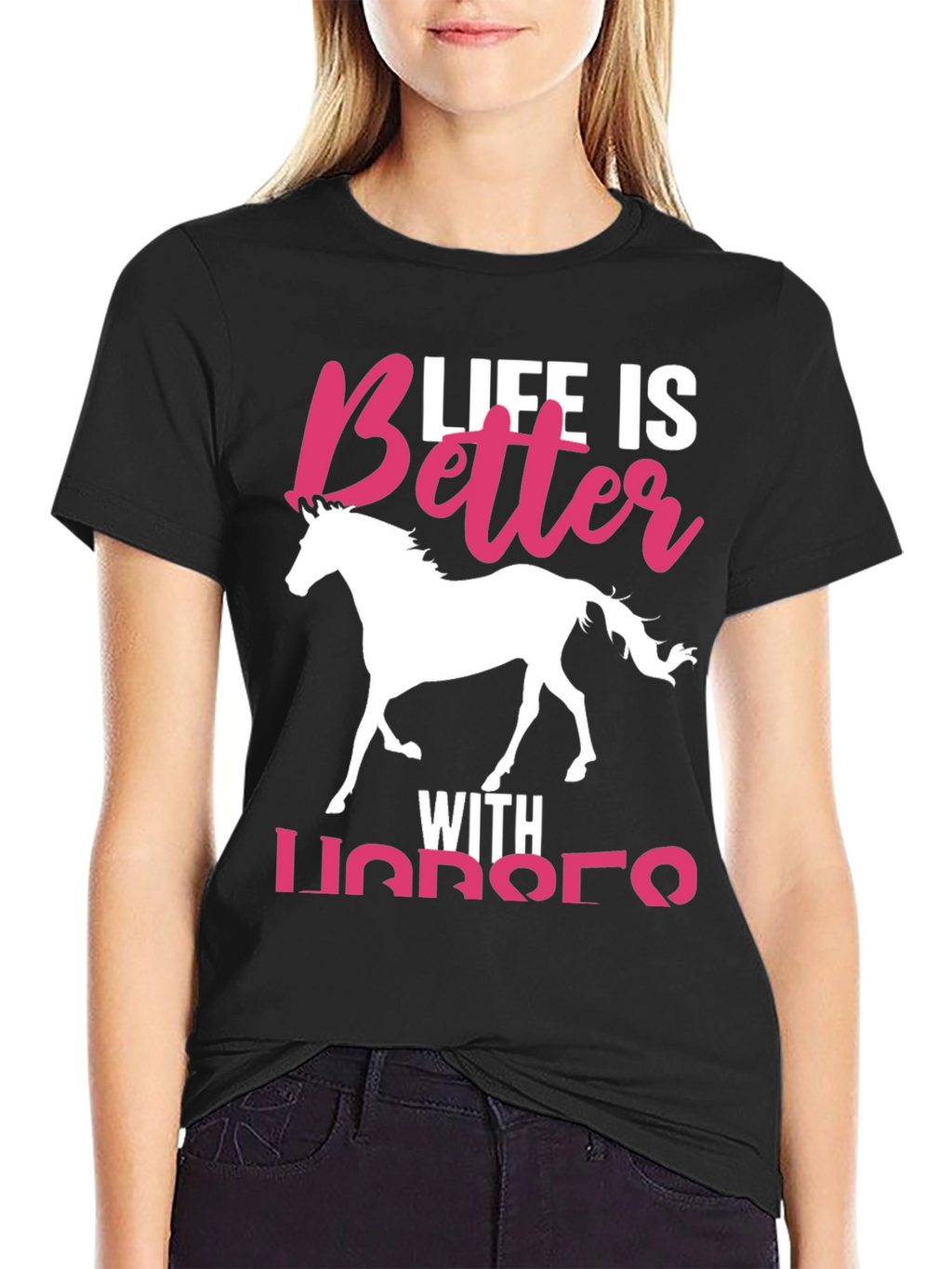 Life is Better with Horses T-Shirt