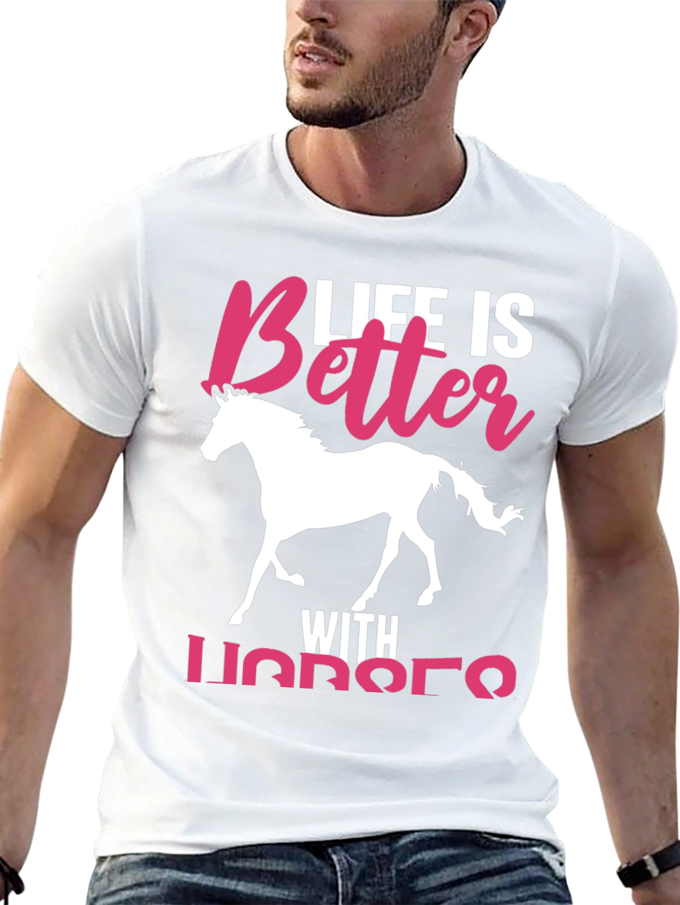 Life is Better with Horses T-Shirt