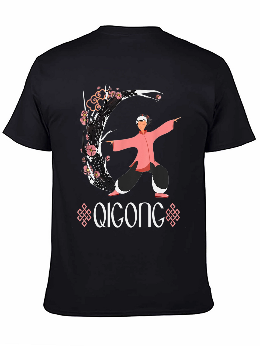 Qigong Graphic T-Shirt - Martial Arts Zen Tee