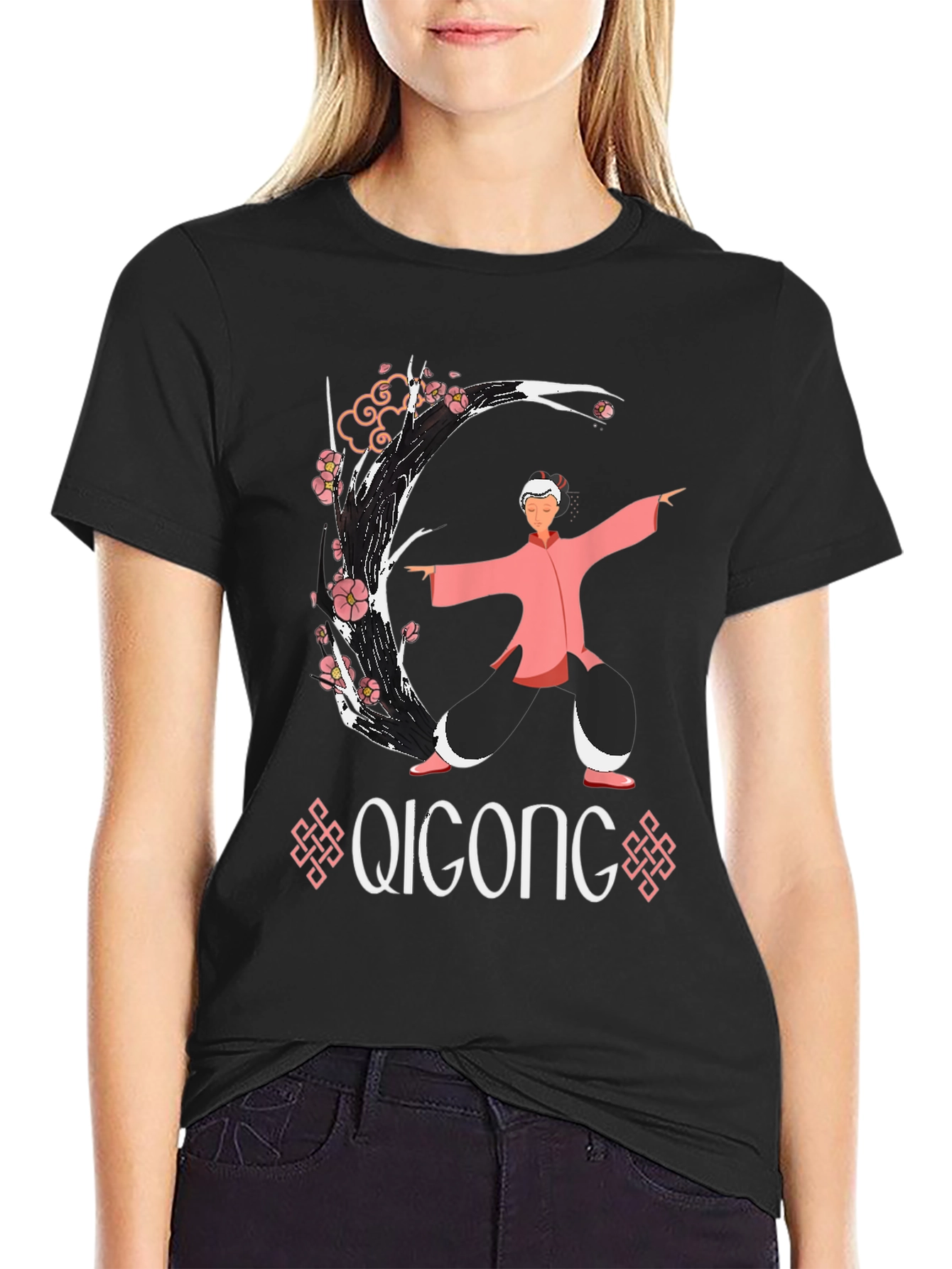 Qigong Graphic T-Shirt - Martial Arts Zen Tee