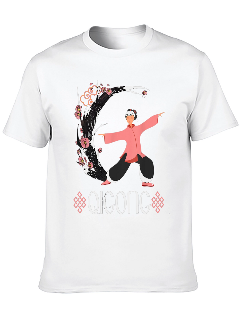 Qigong Graphic T-Shirt - Martial Arts Zen Tee