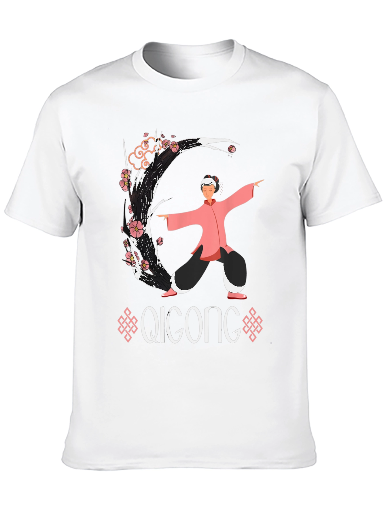 Qigong Graphic T-Shirt - Martial Arts Zen Tee