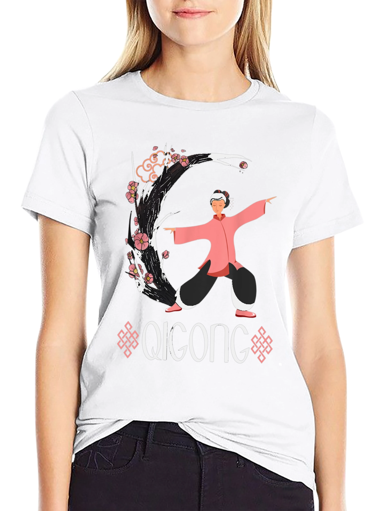 Qigong Graphic T-Shirt - Martial Arts Zen Tee