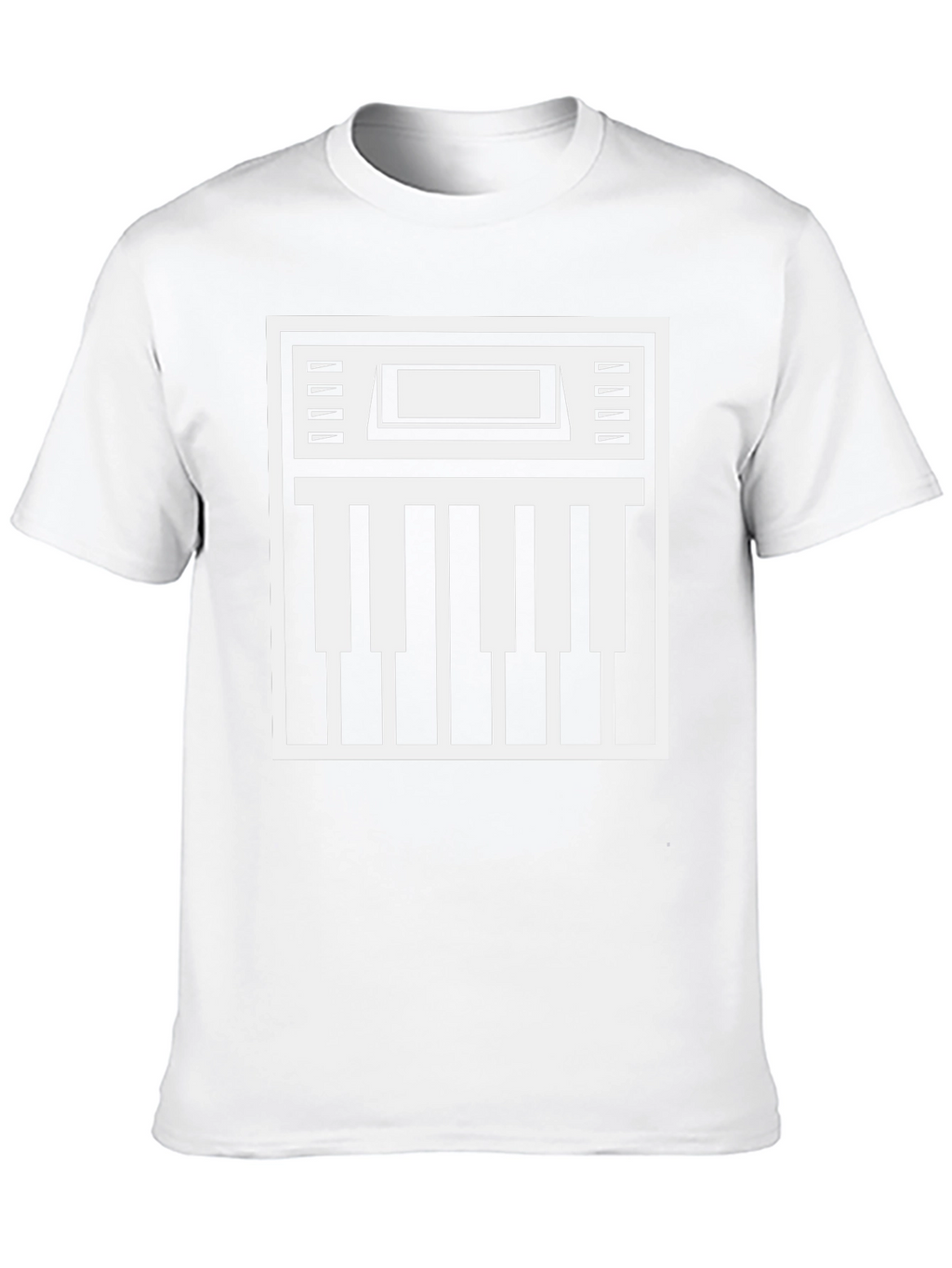 Keyboard Graphic T-Shirt - Musician Style