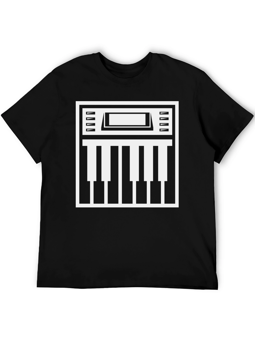 Keyboard Graphic T-Shirt - Musician Style