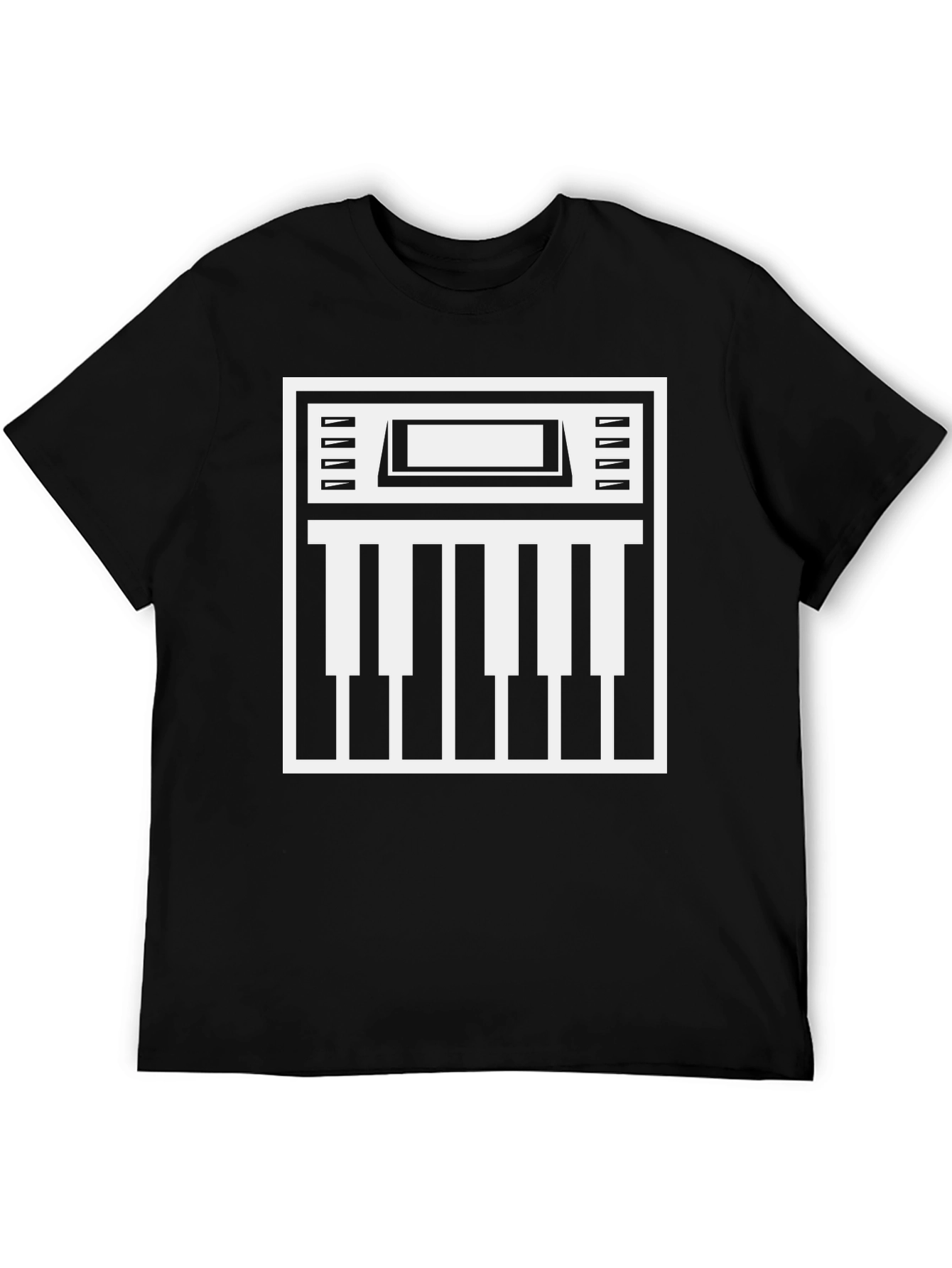 Keyboard Graphic T-Shirt - Musician Style