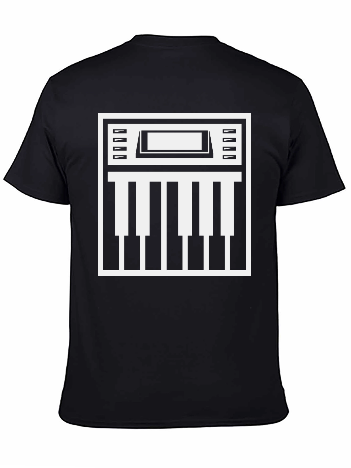 Keyboard Graphic T-Shirt - Musician Style