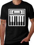 Keyboard Graphic T-Shirt - Musician Style
