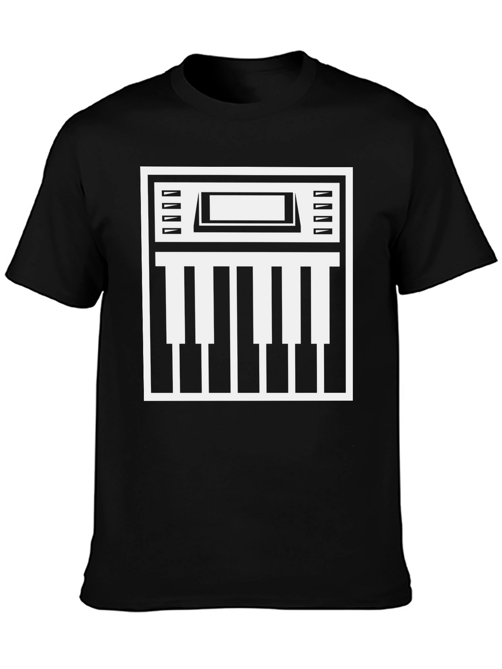 Keyboard Graphic T-Shirt - Musician Style