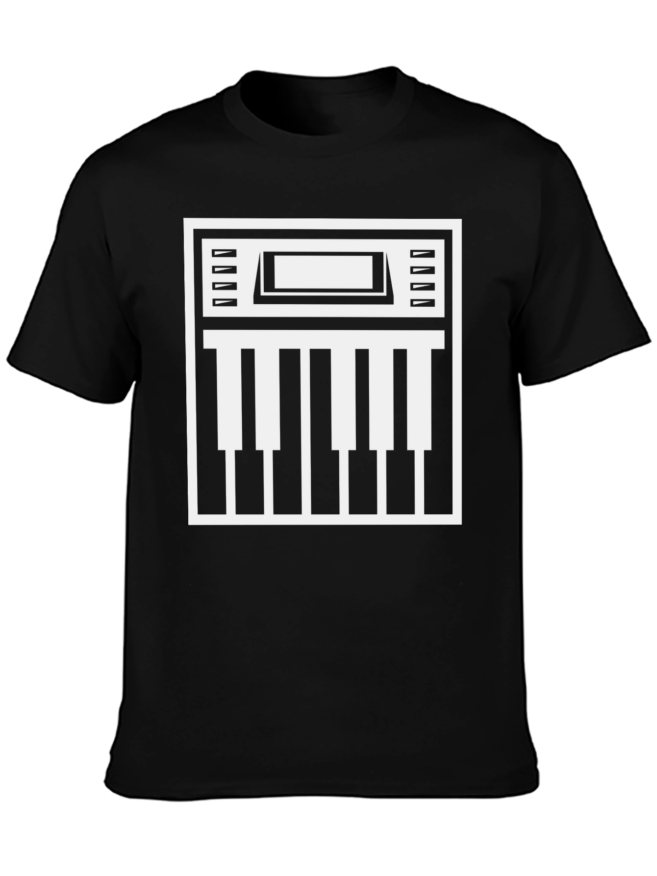Keyboard Graphic T-Shirt - Musician Style