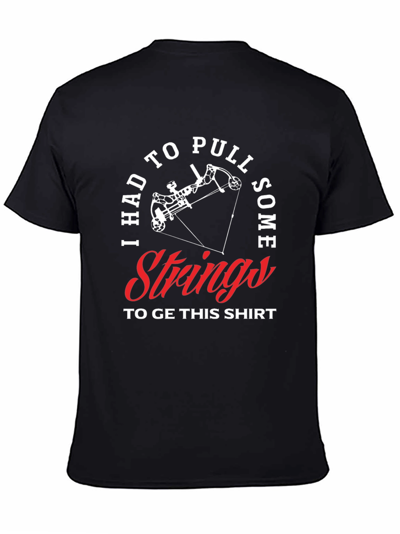 I Had To Pull Strings Mens Graphic Tee