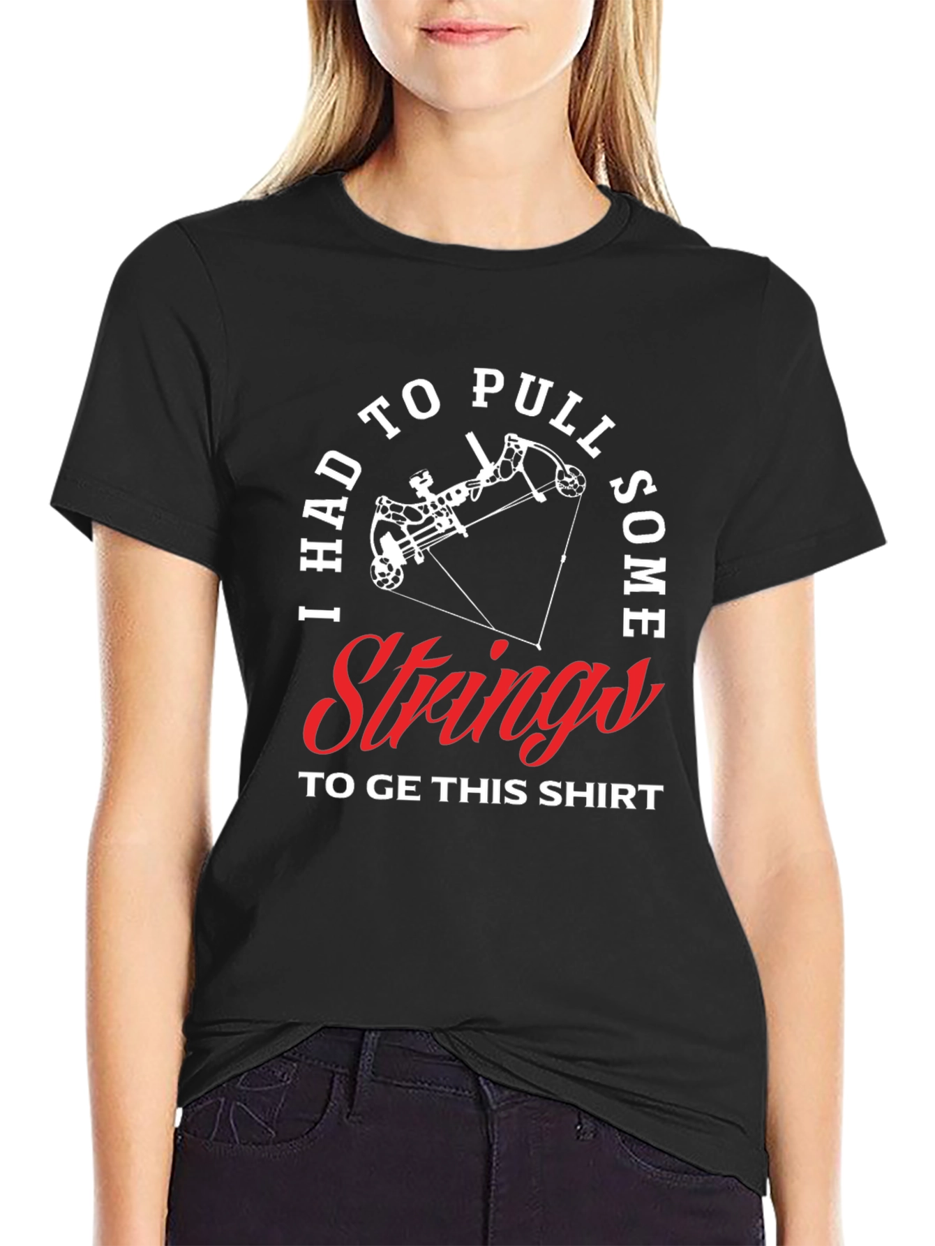 I Had To Pull Strings Mens Graphic Tee