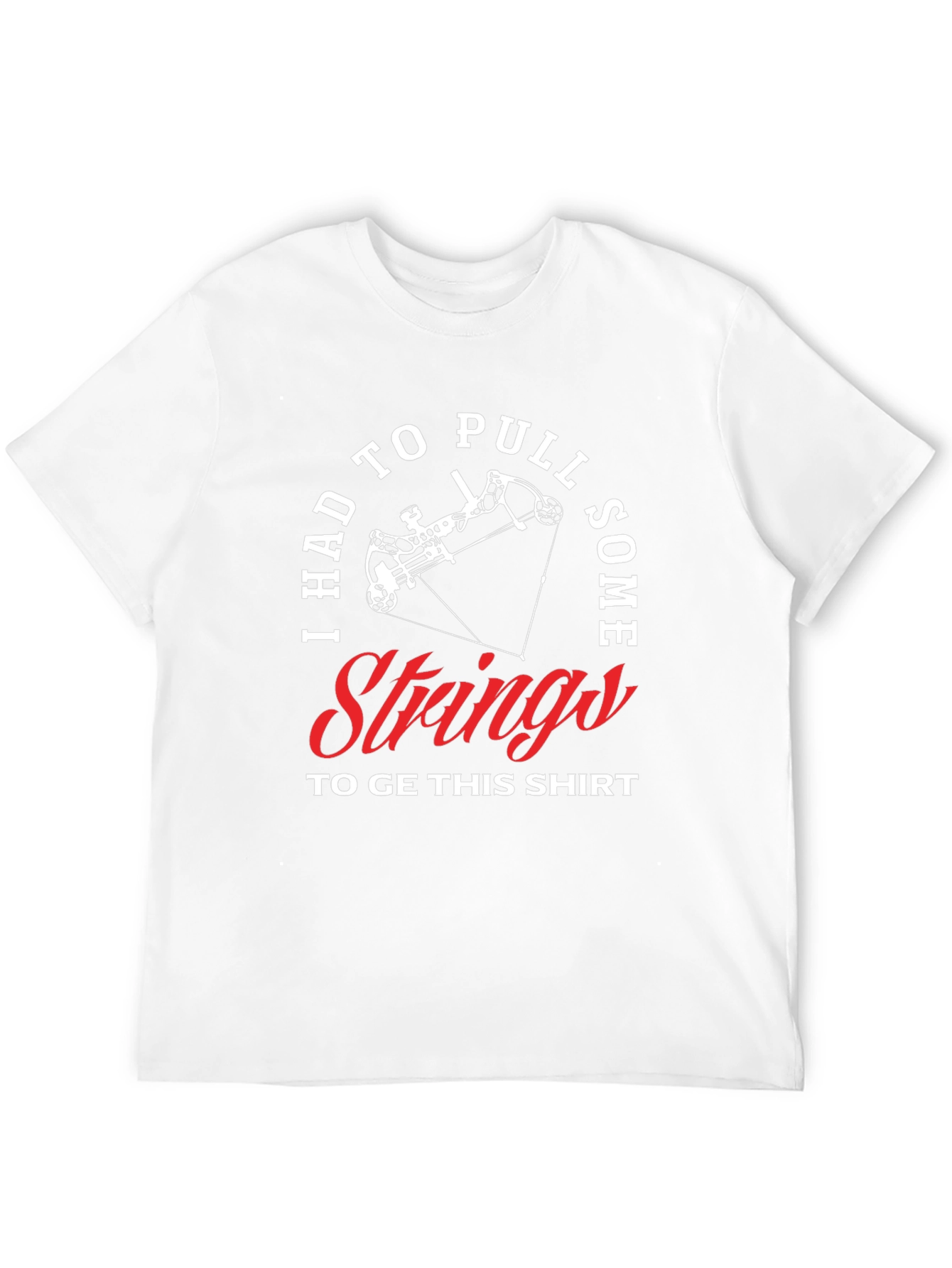 I Had To Pull Strings Mens Graphic Tee