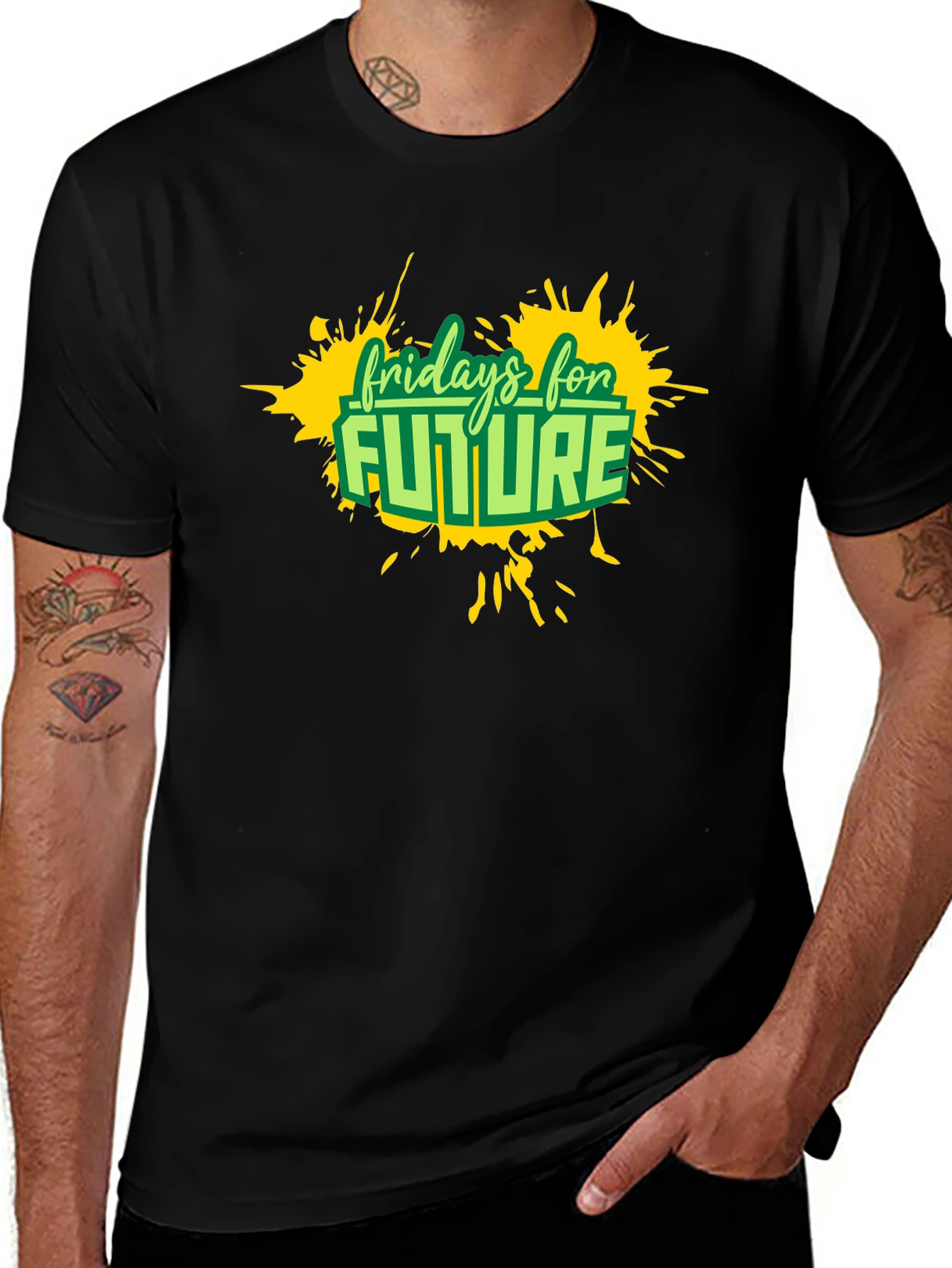 Fridays For Future Graphic Tee - Eco-Friendly Activism