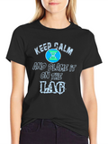 Keep Calm Blame Lag Funny Gamer T-Shirt